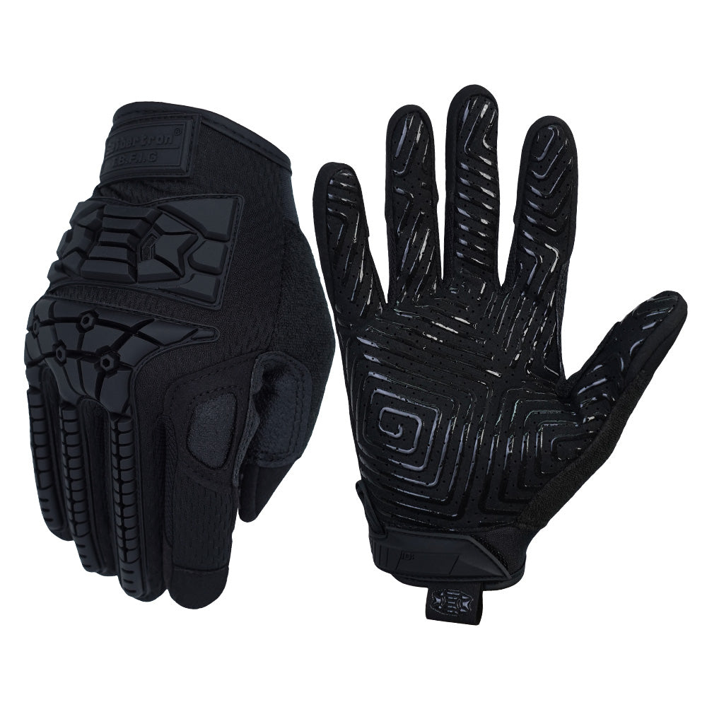 Seibertron T.B.F.I.G Tactical Outdoor Gloves, Breathable Flexible Rubber Impact Protection, Touchscreen, CE Rated Tac Gloves - supplier media 1