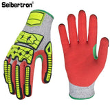 Mechanic gloves featuring impact protection for hands and knuckles