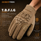 Seibertron T.B.F.I.G Tactical Outdoor Gloves, Breathable Flexible Rubber Impact Protection, Touchscreen, CE Rated Tac Gloves - supplier media 9
