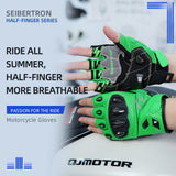Seibertron SPS-7H Superior Protection Series Half-Finger Motorcycle Riding Gloves - supplier media 28