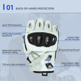 Seibertron SPS-7H Superior Protection Series Half-Finger Motorcycle Riding Gloves - supplier media 2