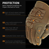 Seibertron T.B.F.I.G Tactical Outdoor Gloves, Breathable Flexible Rubber Impact Protection, Touchscreen, CE Rated Tac Gloves - supplier media 8