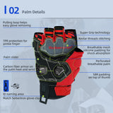Seibertron SPS-7H Superior Protection Series Half-Finger Motorcycle Riding Gloves - supplier media 14