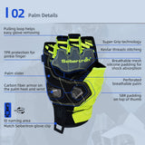 Seibertron SPS-7H Superior Protection Series Half-Finger Motorcycle Riding Gloves - supplier media 40