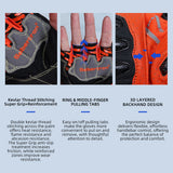 Seibertron SPS-7H Superior Protection Series Half-Finger Motorcycle Riding Gloves - supplier media 11