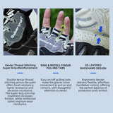 Seibertron SPS-7H Superior Protection Series Half-Finger Motorcycle Riding Gloves - supplier media 6