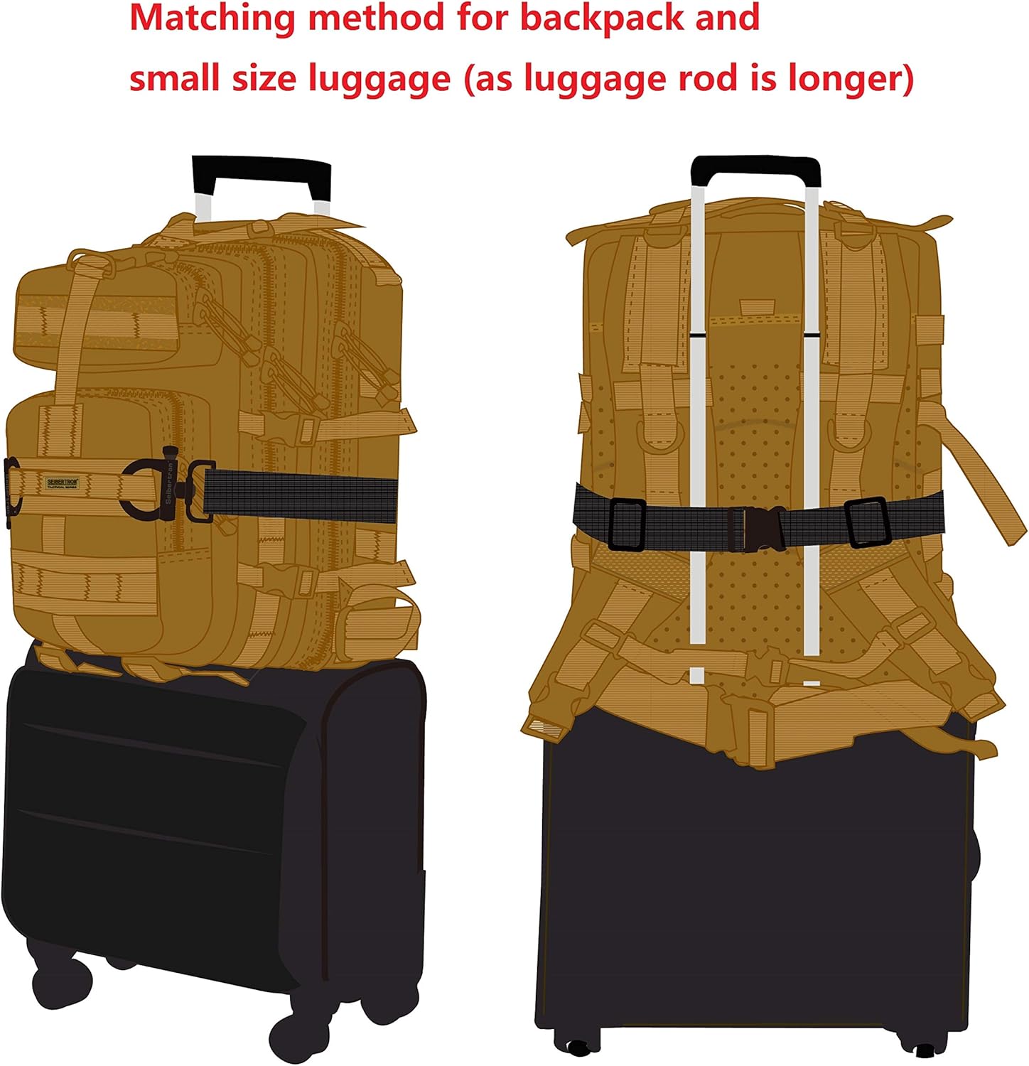 cool luggage straps
