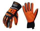Automotive mechanic gloves with oil resistant coating