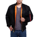 Seibertron Men's MA - 1 Bomber Flight Waterproof/Water Repellent Jacket - SeibertronApparel602201113536
