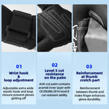 color:c.r.d.g 1.0 | Seibertron C.R.D.G Diving Gloves cut and puncture resistant diving gloves image 03