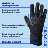 color:c.r.d.g 2.0 | Seibertron C.R.D.G Diving Gloves cut and puncture resistant diving gloves image 07