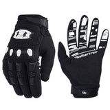 color:Black | Seibertron Dirtpaw full finger motocross and off-road riding gloves image 01