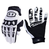 color:White | Seibertron Dirtpaw full finger motocross and off-road riding gloves image 05