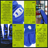 color:Blue | Seibertron Dirtpaw full finger motocross and off-road riding gloves image 20