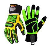 color:all | Seibertron HIGH-VIS SDXG2 super grip gel anti-vibration impact protection safety gloves image 07
