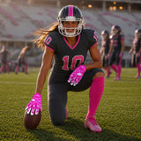 seibertron-gallery:pro3-adult-youth-zodiac-20260716 | product:8668804808894 | color:Pink | group:Adult | slot:2 | Seibertron PRO 3.0 adult football receiver gloves pink zodiac gallery 2