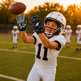 seibertron-gallery:pro3-adult-youth-zodiac-20260716 | product:8668804808894 | color:Black | group:Youth | slot:4 | Seibertron PRO 3.0 youth football receiver gloves black zodiac gallery 4