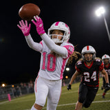 seibertron-gallery:pro3-adult-youth-zodiac-20260716 | product:8668804808894 | color:Pink | group:Youth | slot:4 | Seibertron PRO 3.0 youth football receiver gloves pink zodiac gallery 4