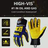 seibertron-gallery:sdxw-safety-gloves-20260715 | product:sdxw | color:Blue Yellow | slot:2 | Seibertron HIGH-VIS SDXW safety gloves high-vis oil and gas overview image