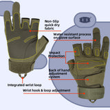 seibertron-gallery:solag-t-three-fingerless-20260714 | product:7952924147902 | color:Army Green | slot:8 | Seibertron S.O.L.A.G-T three fingerless tactical gloves army green feature image 2