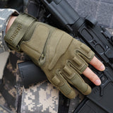 color:Army Green | batch:solag-t-complete-20260716 | role:detail-1 | Seibertron S.O.L.A.G-T three fingerless tactical gloves army green detail 1