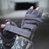 color:Grey | batch:solag-t-complete-20260716 | role:detail-2 | Seibertron S.O.L.A.G-T three fingerless tactical gloves grey detail 2