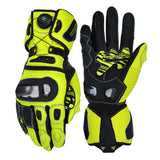 color:Yellow | Seibertron SPS-6 motorcycle gloves white background main image