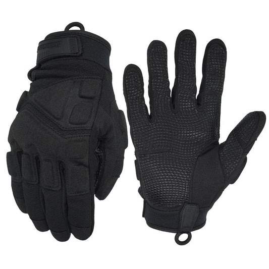 color:Black | Seibertron S.O.L.A.G 2.0 Full Finger water resistant full finger tactical gloves image 01