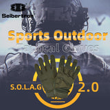 color:Army Green | Seibertron S.O.L.A.G 2.0 Full Finger water resistant full finger tactical gloves image 10