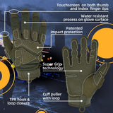 color:Army Green | Seibertron S.O.L.A.G 2.0 Full Finger water resistant full finger tactical gloves image 11