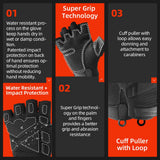 color:Black | Seibertron S.O.L.A.G 2.0 Half Finger Gloves half finger outdoor tactical gloves image 04