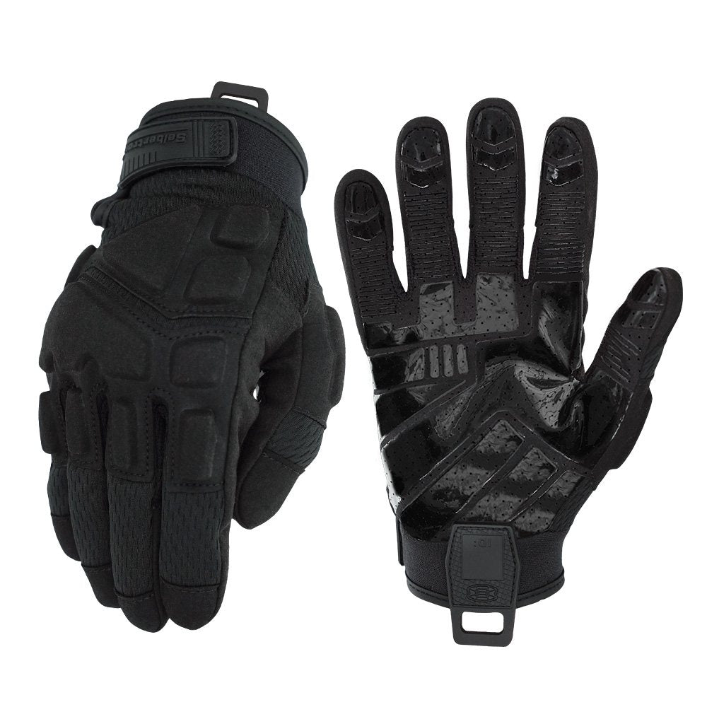 color:Black | Seibertron S.O.L.A.G 2.0 Breathable breathable full finger tactical gloves image 01