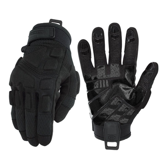 color:Black | Seibertron S.O.L.A.G 2.0 Breathable breathable full finger tactical gloves image 01