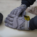 color:Grey | Seibertron S.O.L.A.G 2.0 Breathable breathable full finger tactical gloves image 10