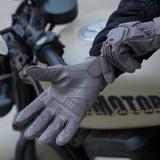 color:Grey | Seibertron S.O.L.A.G 2.0 Breathable breathable full finger tactical gloves image 11