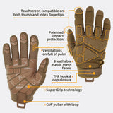 color:Coyote | Seibertron S.O.L.A.G 2.0 Breathable breathable full finger tactical gloves image 21