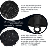 color:Black | Seibertron S.O.L.A.G-HI 2.0 half index finger tactical gloves image 05