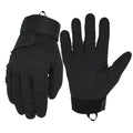 color:Black | Seibertron S.O.L.A.G Tactical Full Finger Gloves water resistant touchscreen tactical full finger gloves image 01