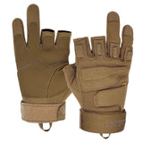 color:Coyote | Seibertron S.O.L.A.G-T three fingerless tactical gloves image 13