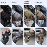 color:all | Seibertron S.O.L.A.G-T three fingerless tactical gloves image 17