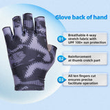 color:Black | Seibertron S.P.S.G-2 UPF100 sun protection fishing gloves image 02