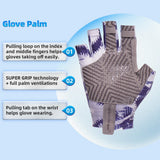 color:Grey | Seibertron S.P.S.G-2 UPF100 sun protection fishing gloves image 07