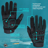 color:Black | Seibertron T.F.F.I.G 2.0 full finger tactical gloves image 04