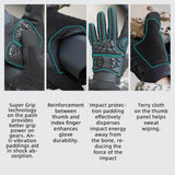 color:Black | Seibertron T.F.F.I.G 2.0 full finger tactical gloves image 05