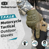 color:Army Green | Seibertron T.F.F.I.G 2.0 full finger tactical gloves image 11
