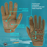 color:Coyote | Seibertron T.F.F.I.G 2.0 full finger tactical gloves image 16