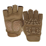 color:Coyote | Seibertron T.H.F.I.G 2.0 half finger tactical gloves image 14