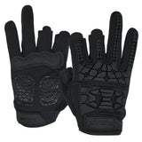 color:Black | Seibertron T.T.F.I.G 2.0 three fingerless tactical gloves image 01