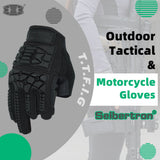 color:Black | Seibertron T.T.F.I.G 2.0 three fingerless tactical gloves image 02
