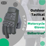color:Grey | Seibertron T.T.F.I.G 2.0 three fingerless tactical gloves image 06